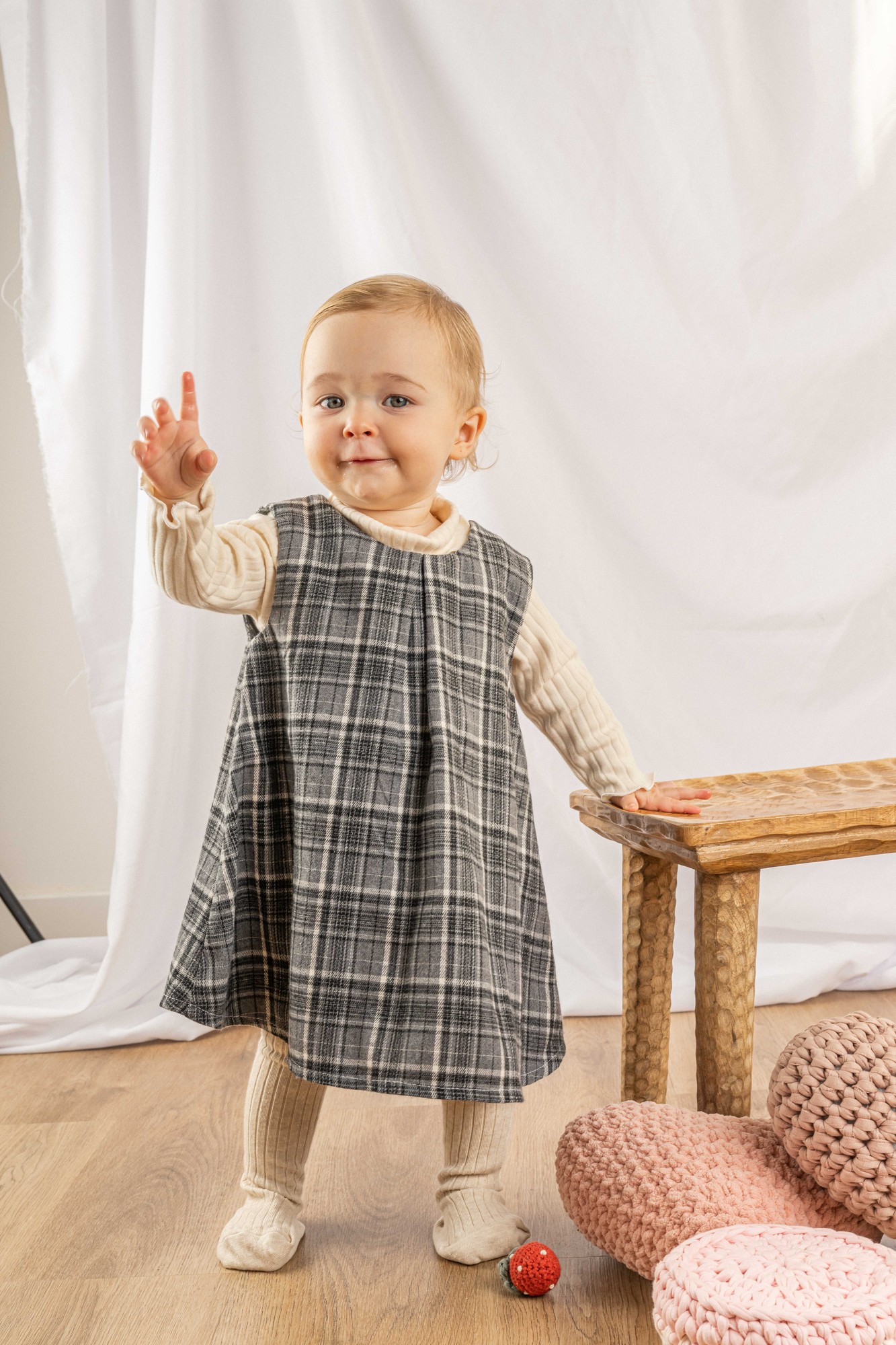 Vestido Jumper Escosés