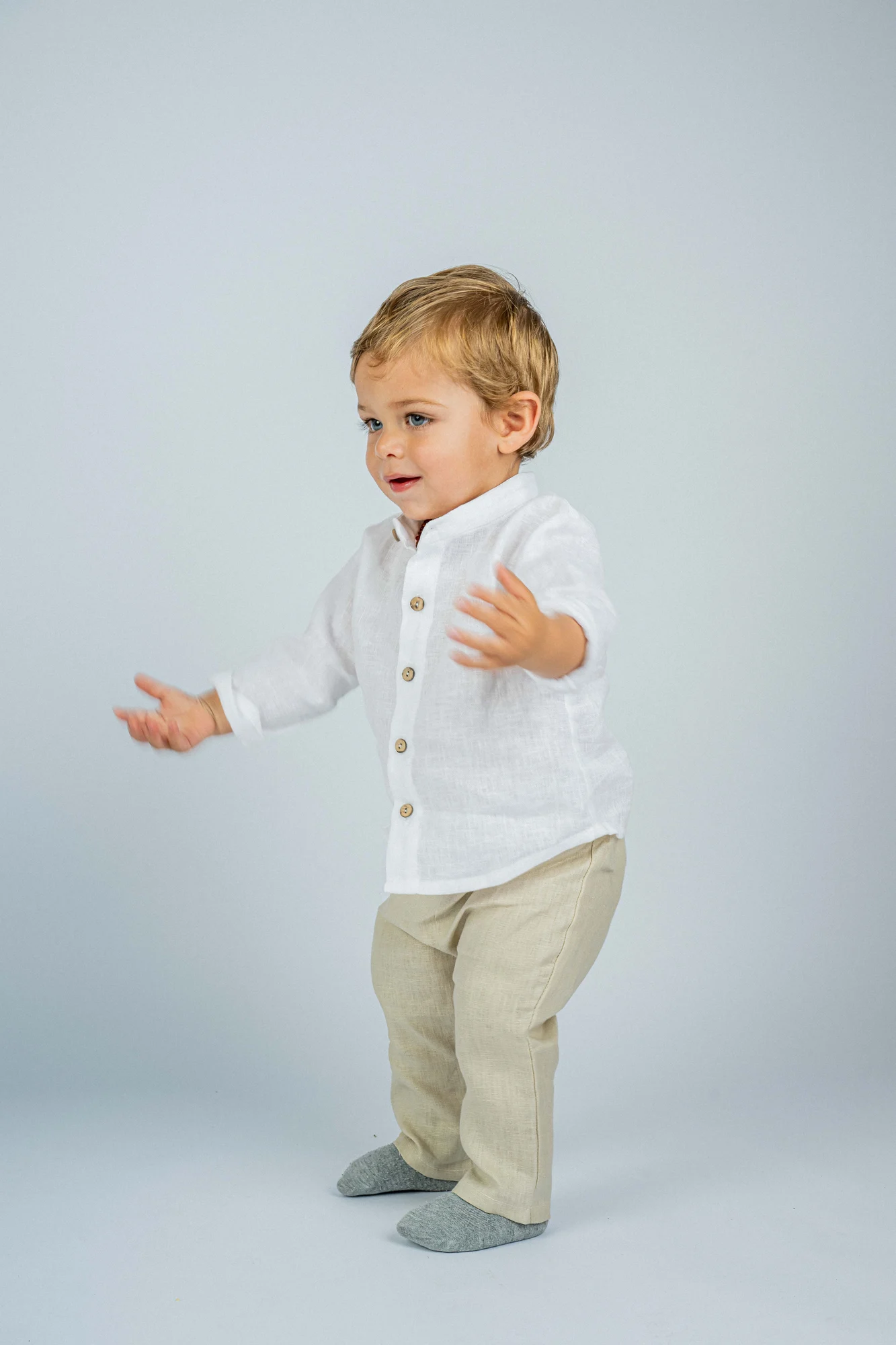 Camisa Manga Larga Lino