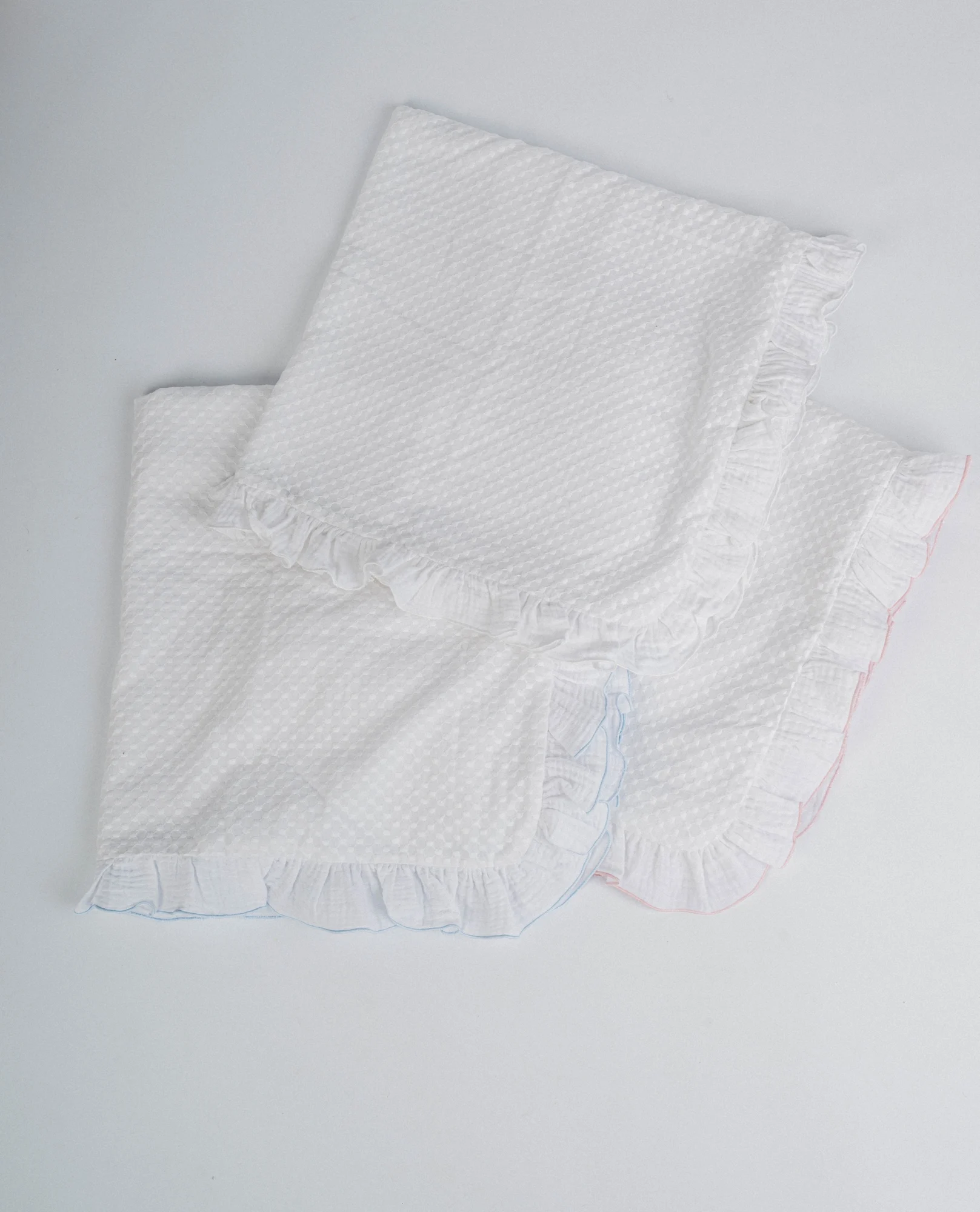 Rebozo de algodón bordado
