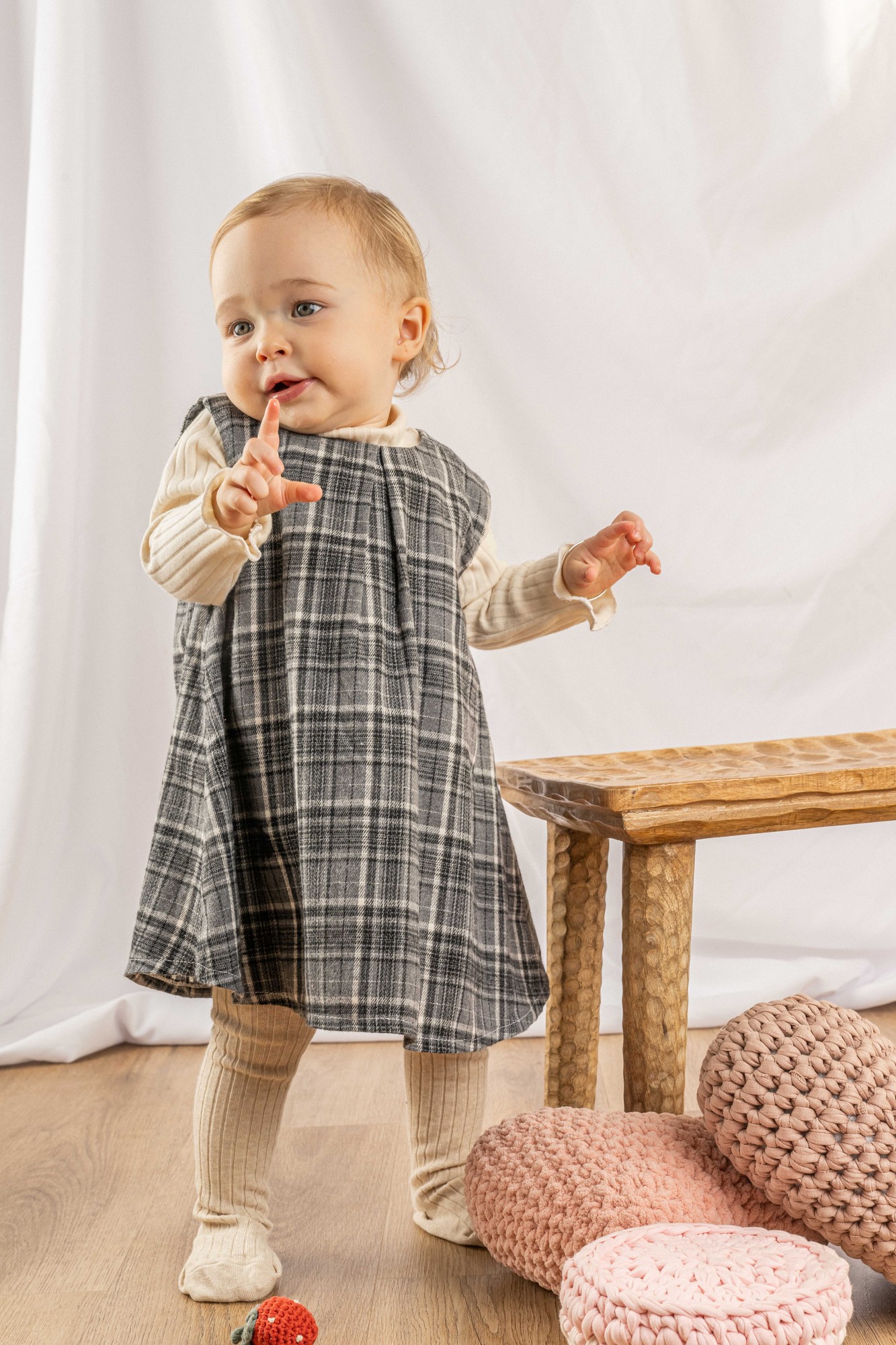Vestido Jumper Escosés