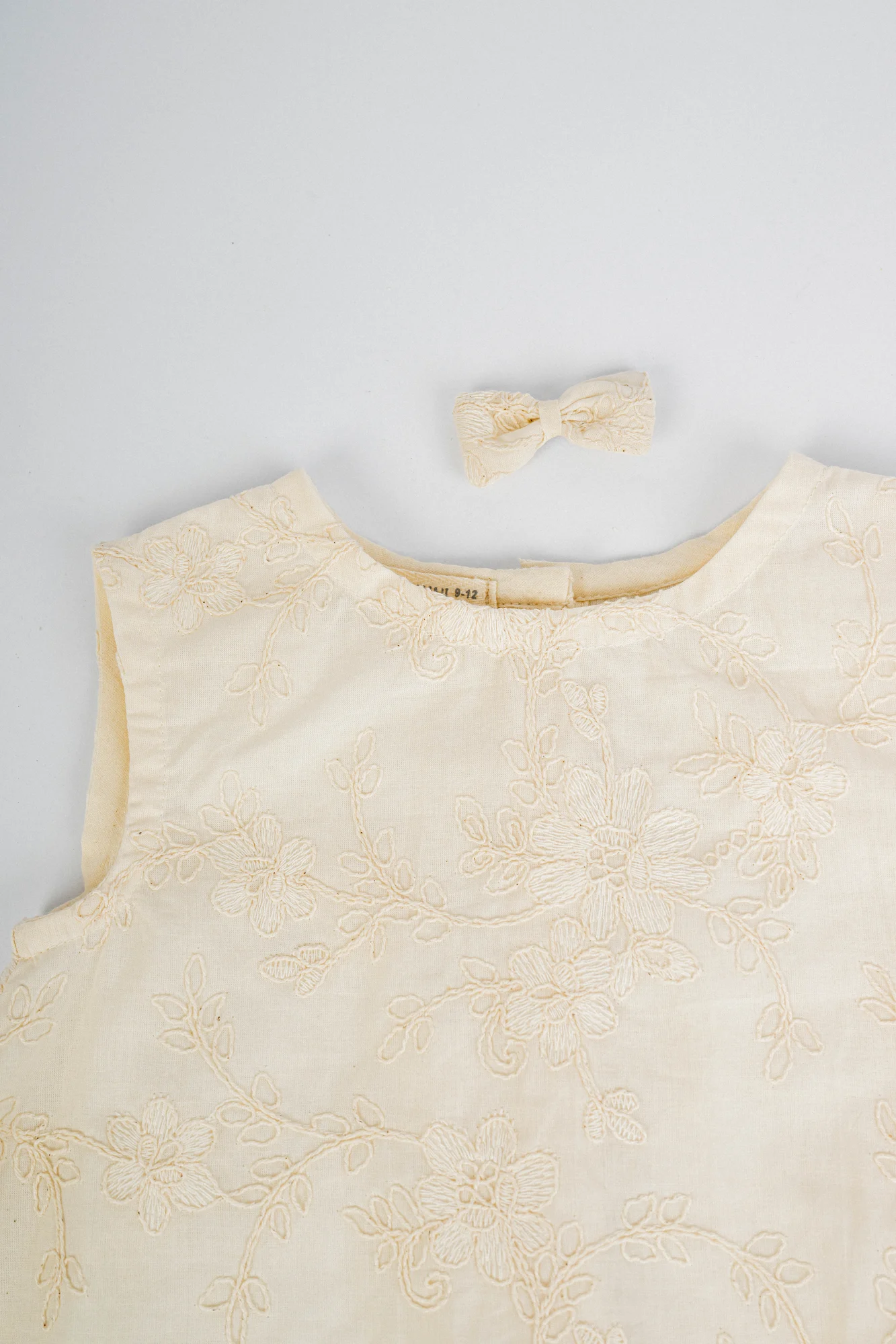 Vestido Fiore bordado