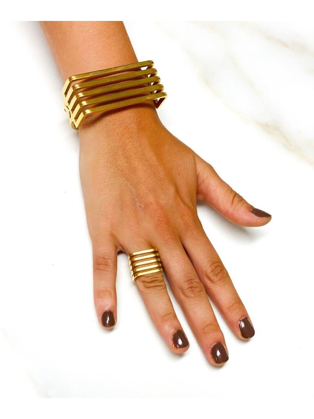 ANILLO DUMAS DORADO