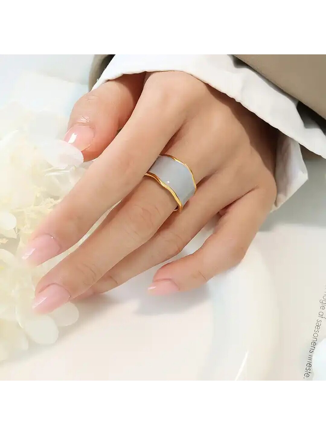 ANILLO LANTANA GRIS