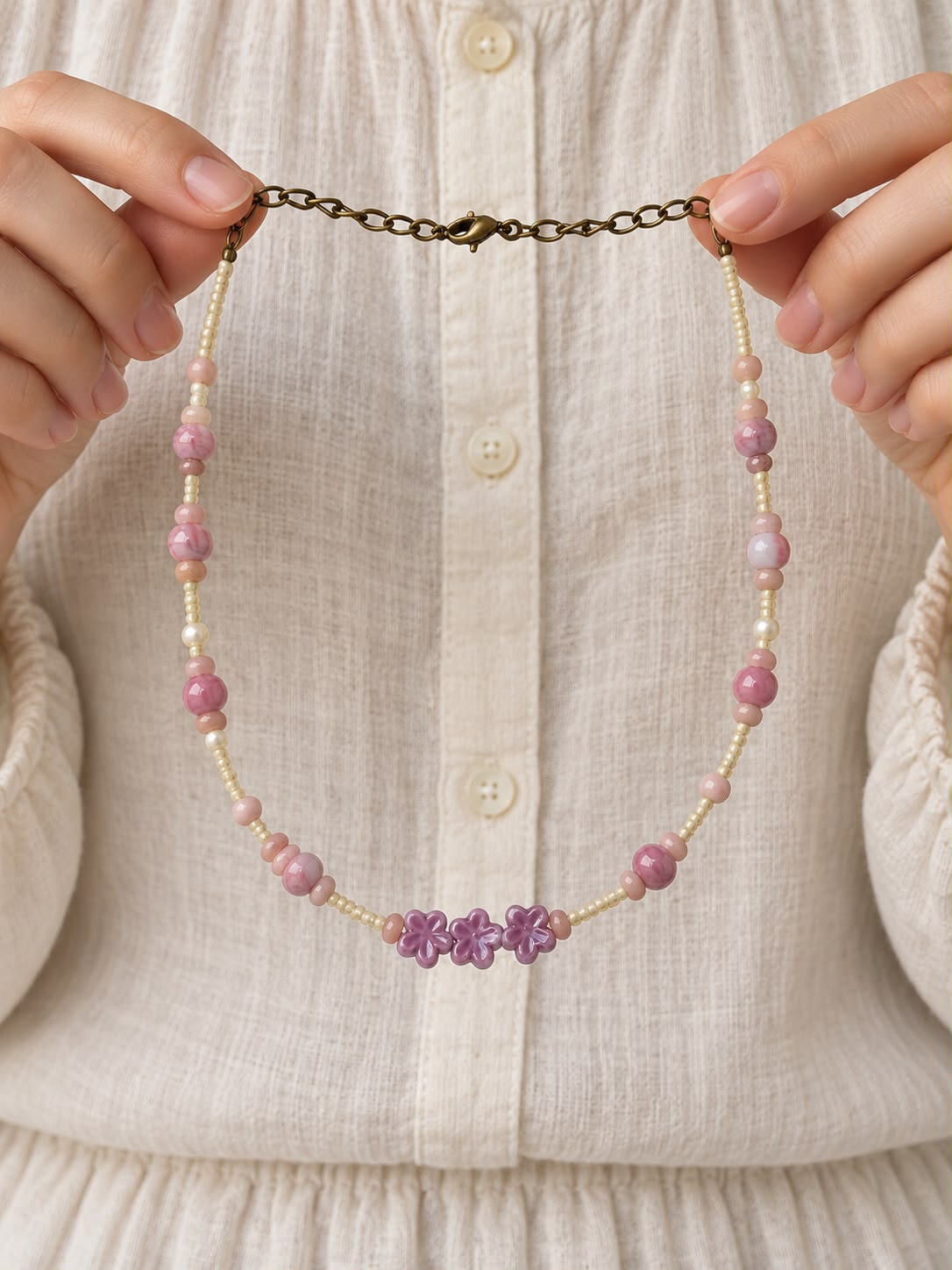 Flowers Necklace