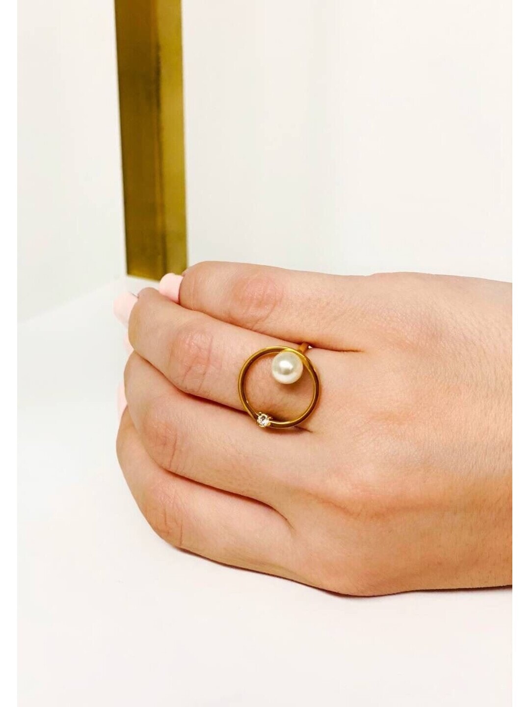ANILLO MELVILLE DORADO