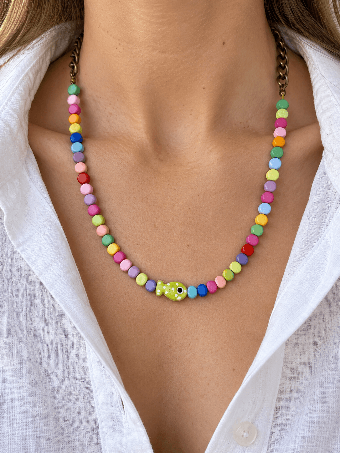 Mini Fish Necklace
