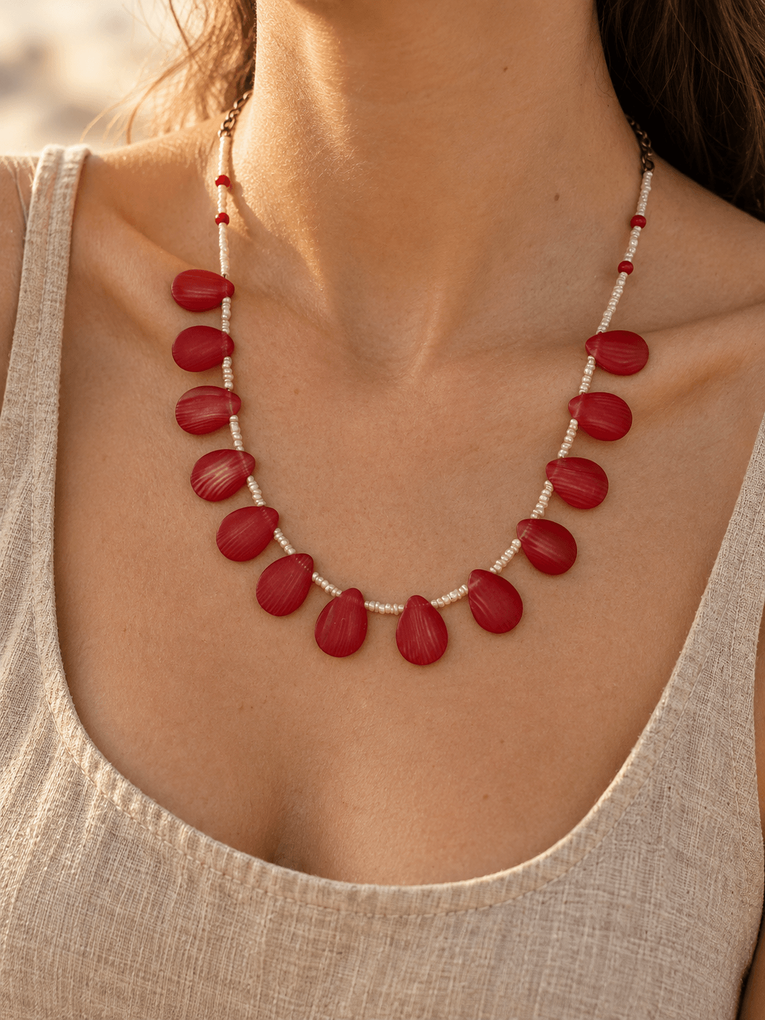 Almond Necklace