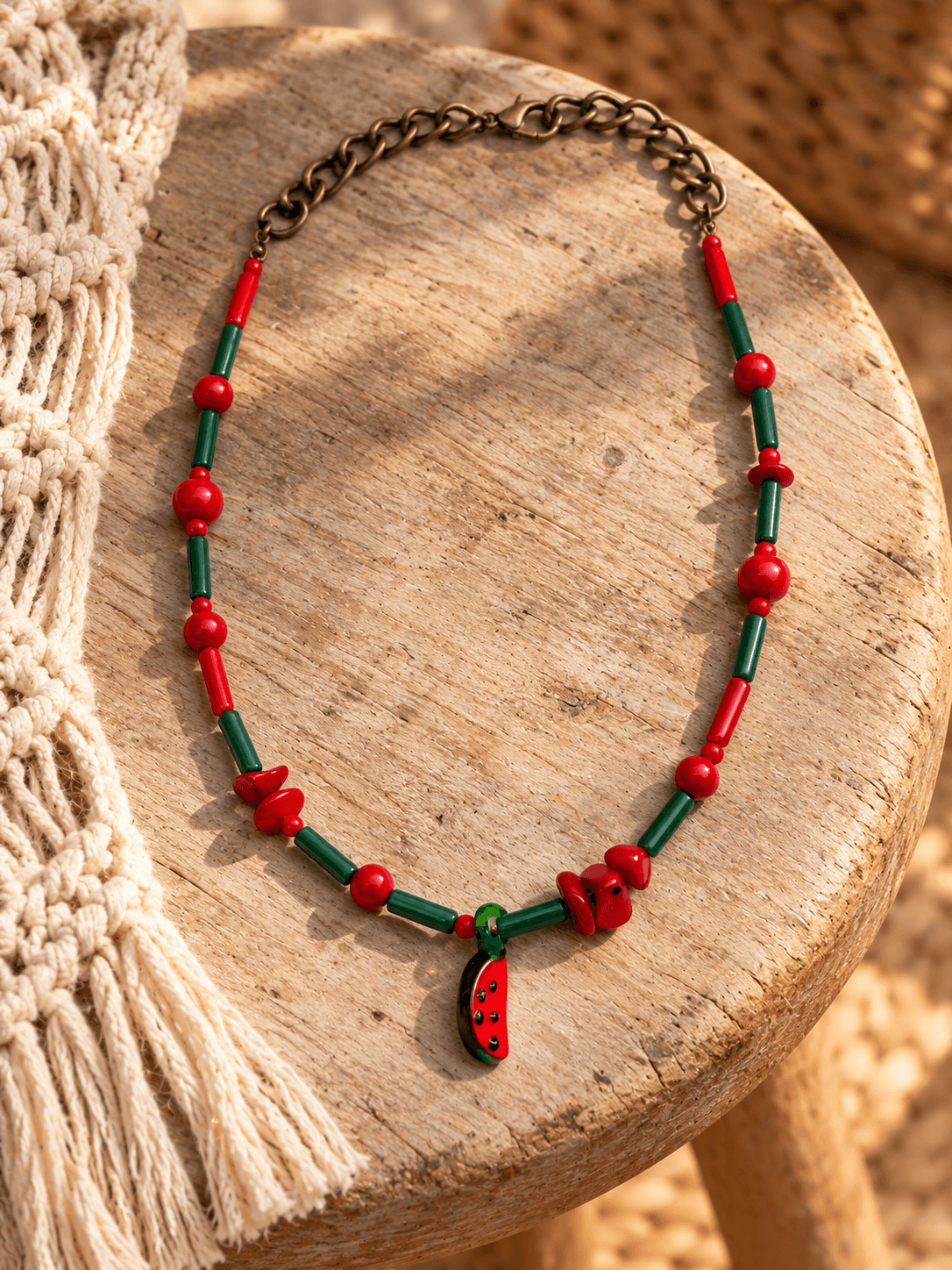 Watermelon Necklace