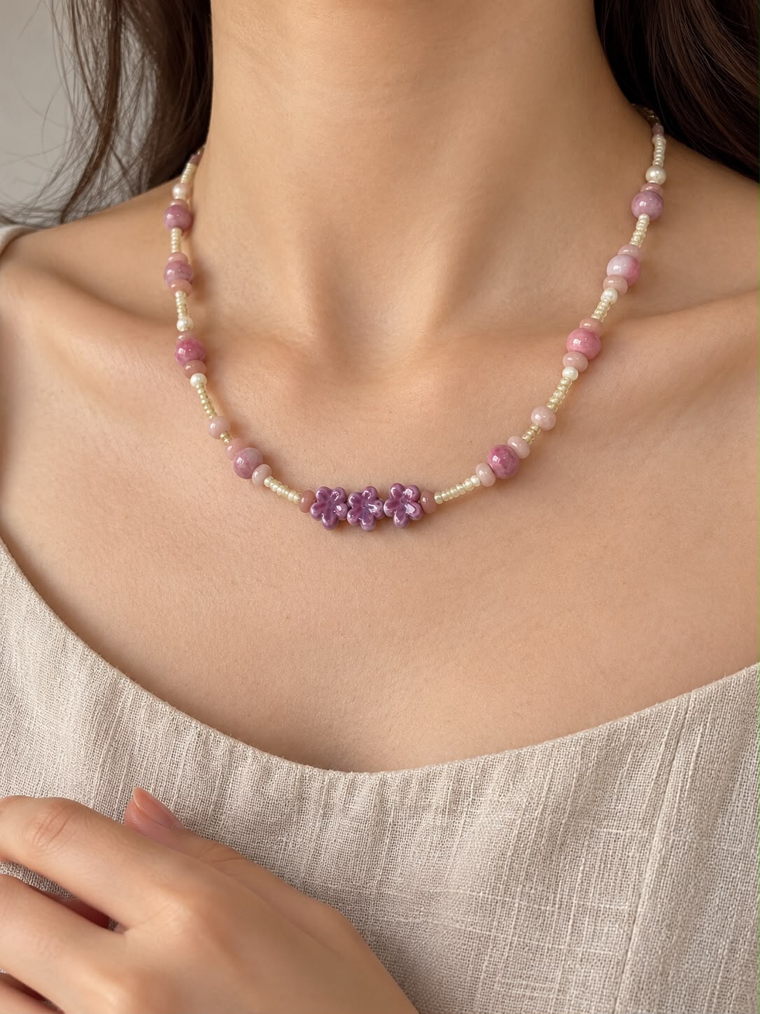Flowers Necklace