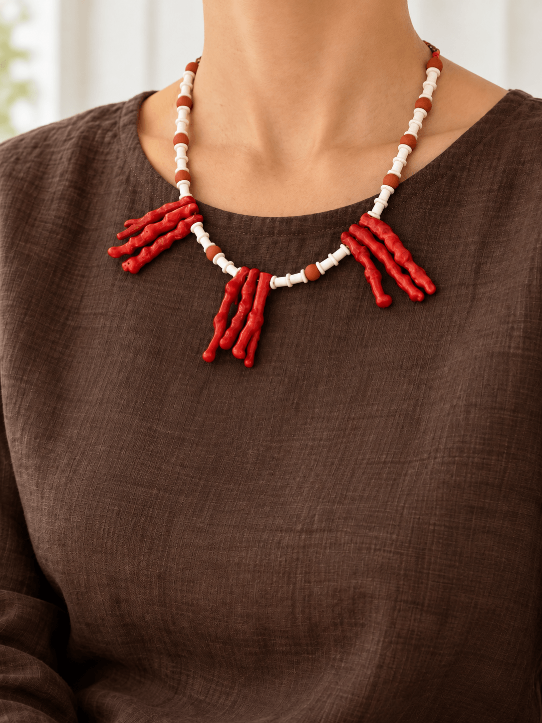 Sea Coral Necklace