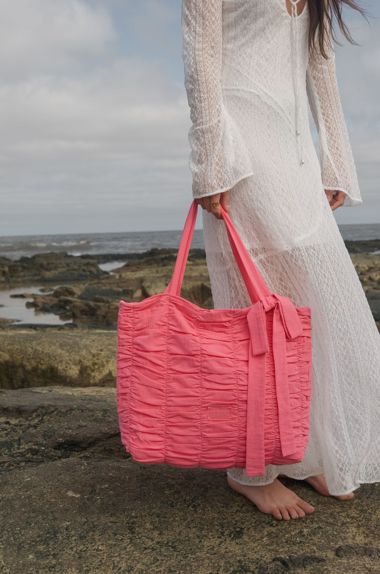Tote Bag Drapeada
