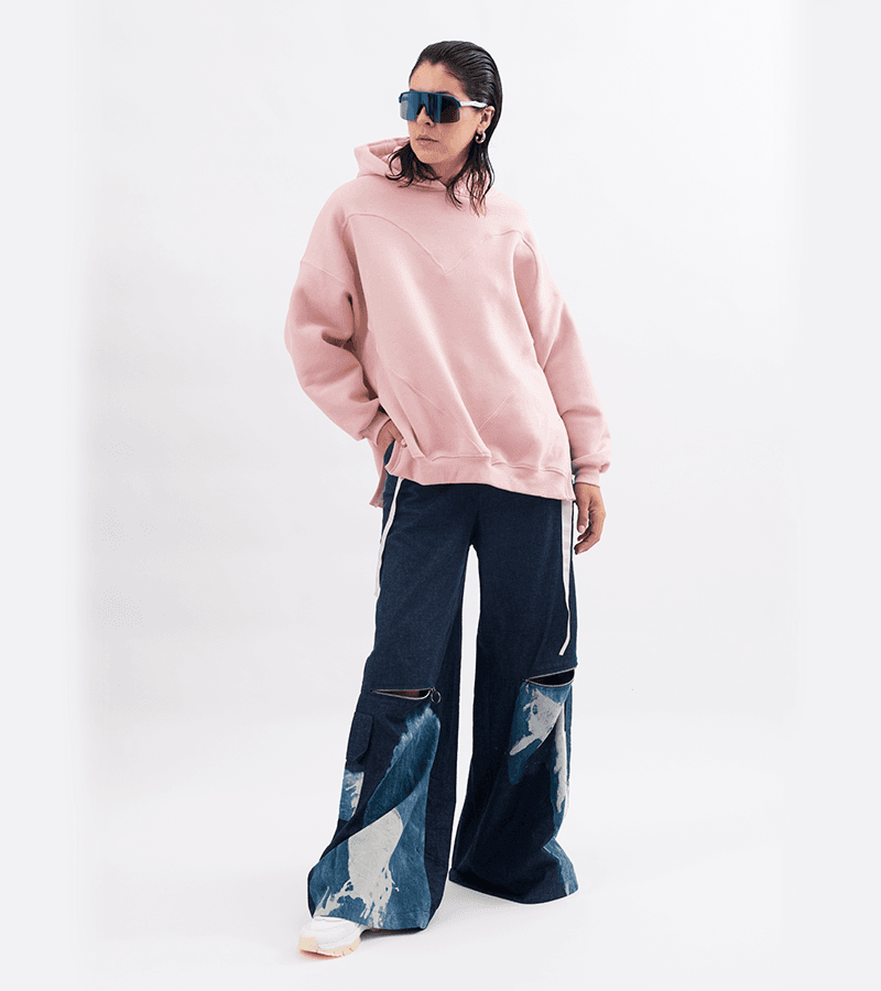 Hoodie  oversize  luv