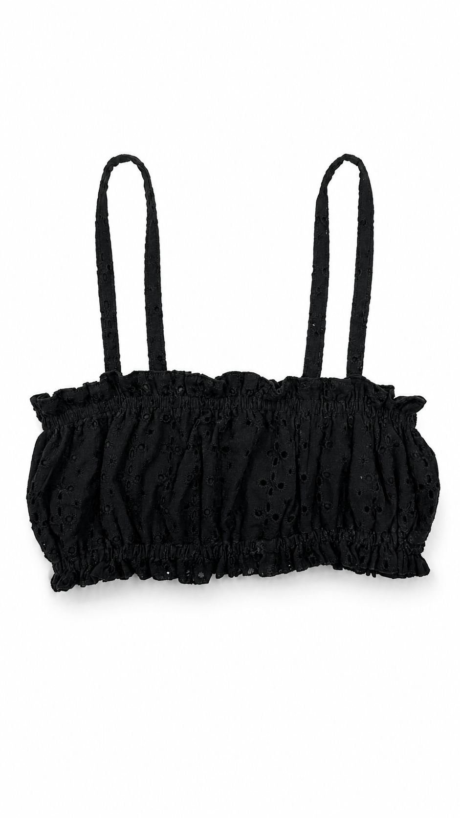 top bustier broderi
