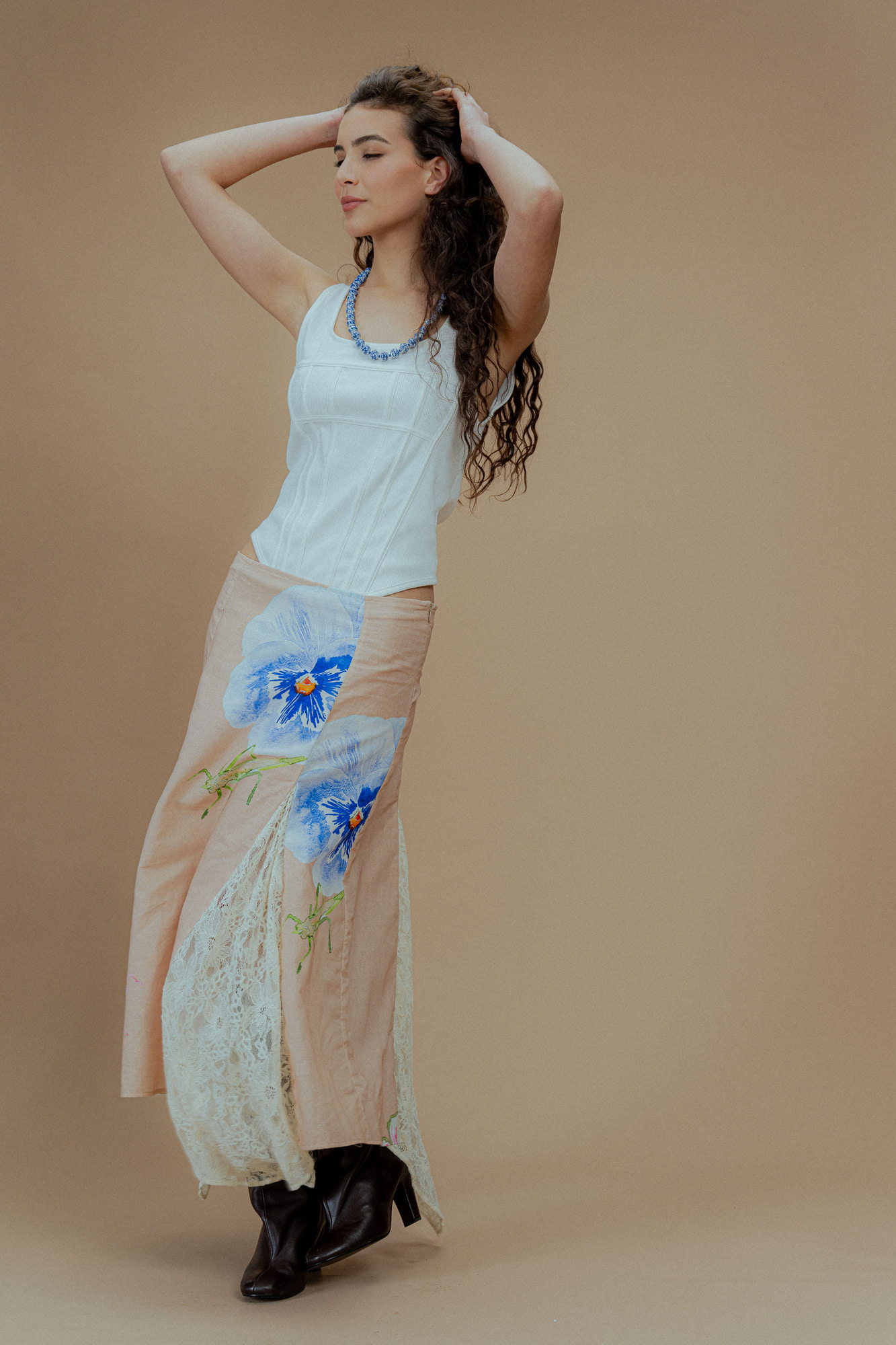 Falda Gipsy Lino