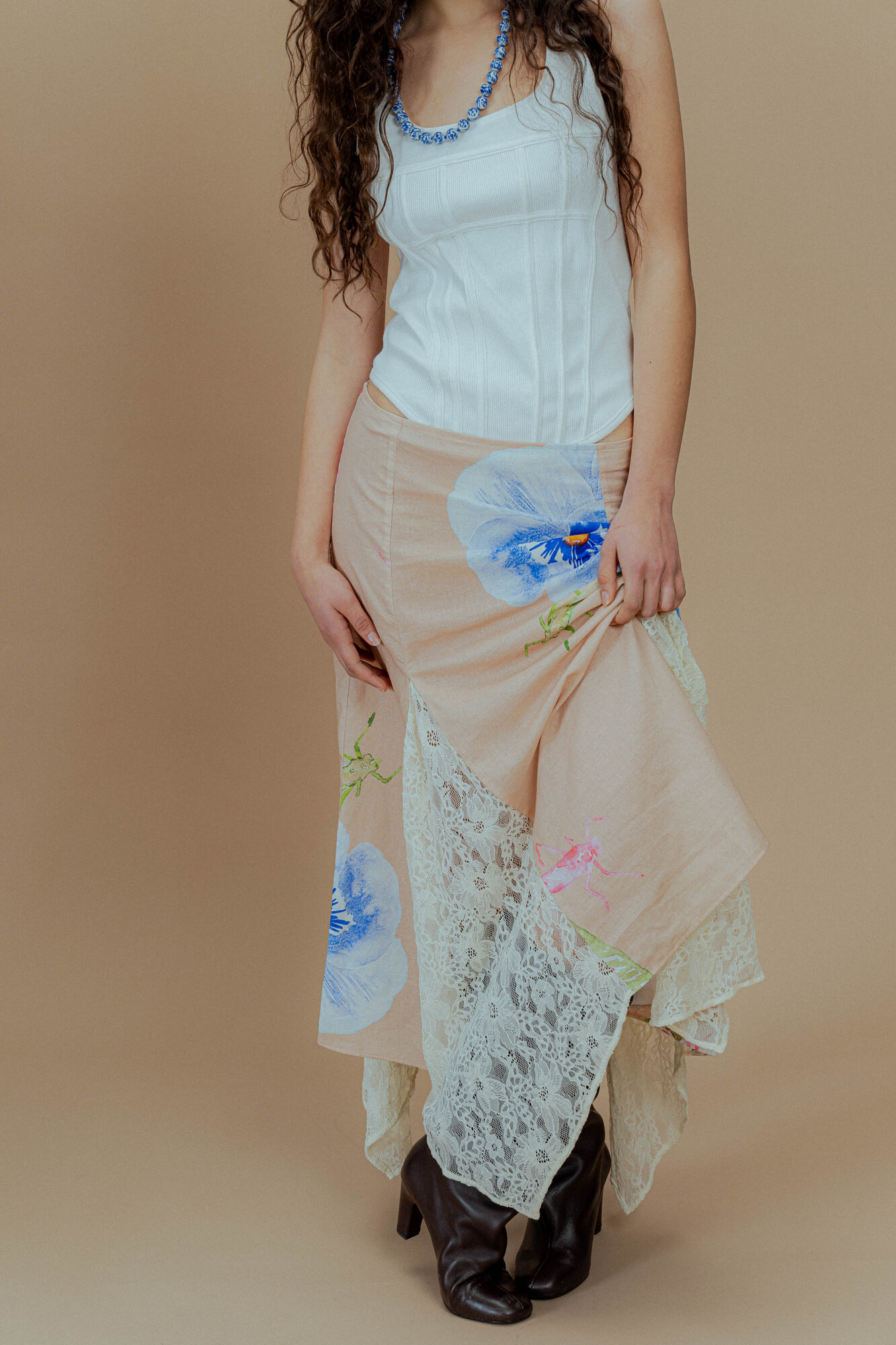 Falda Gipsy Lino