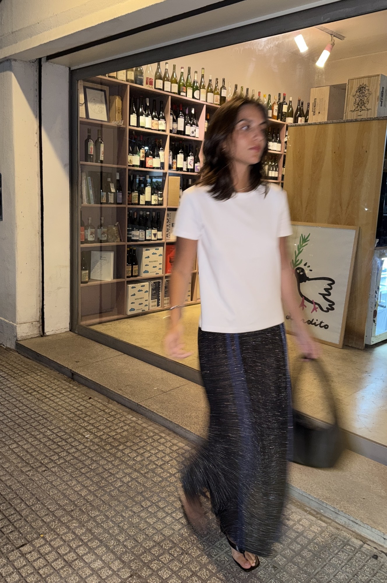 Falda Braga Larga