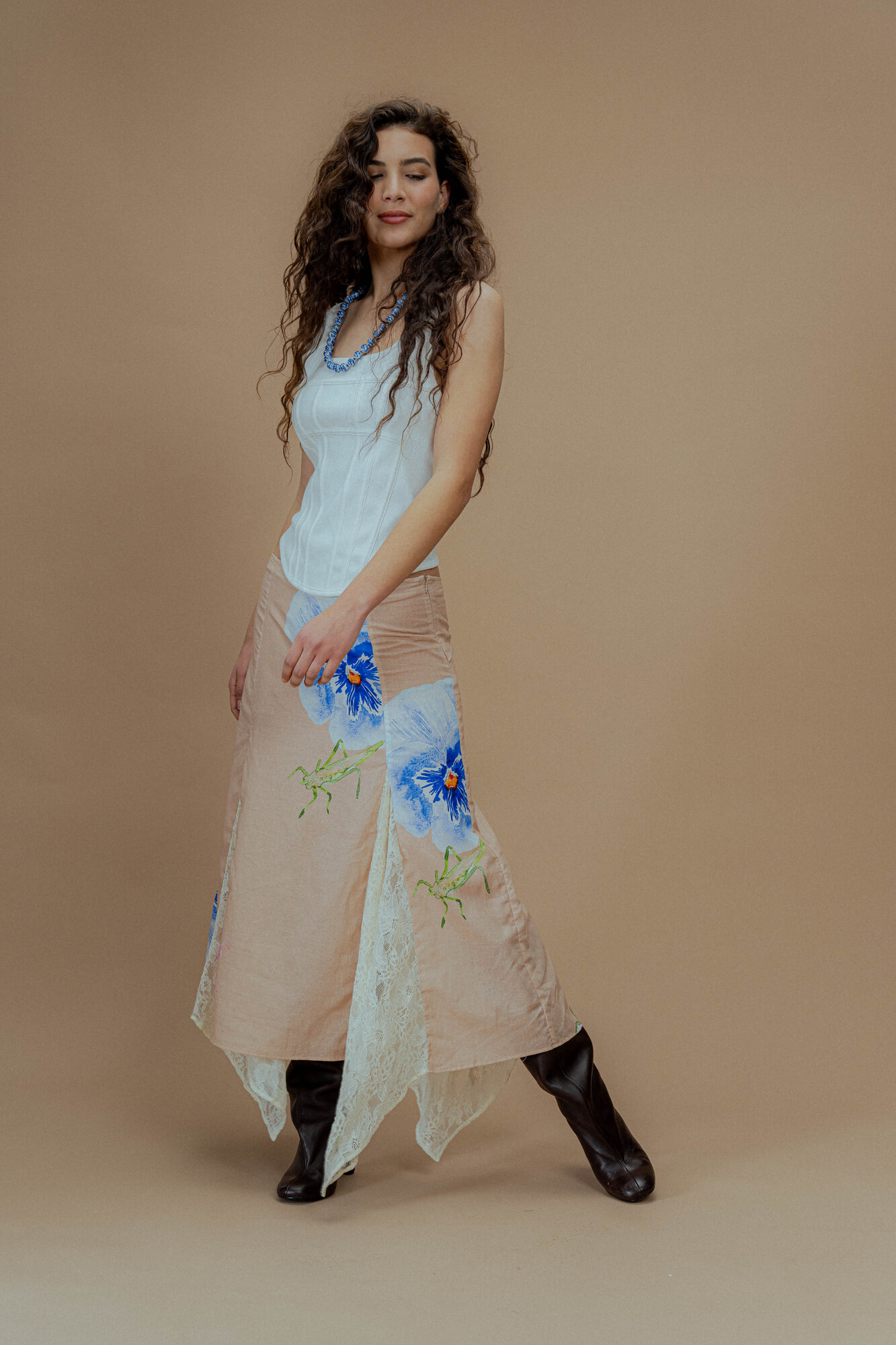 Falda Gipsy Lino