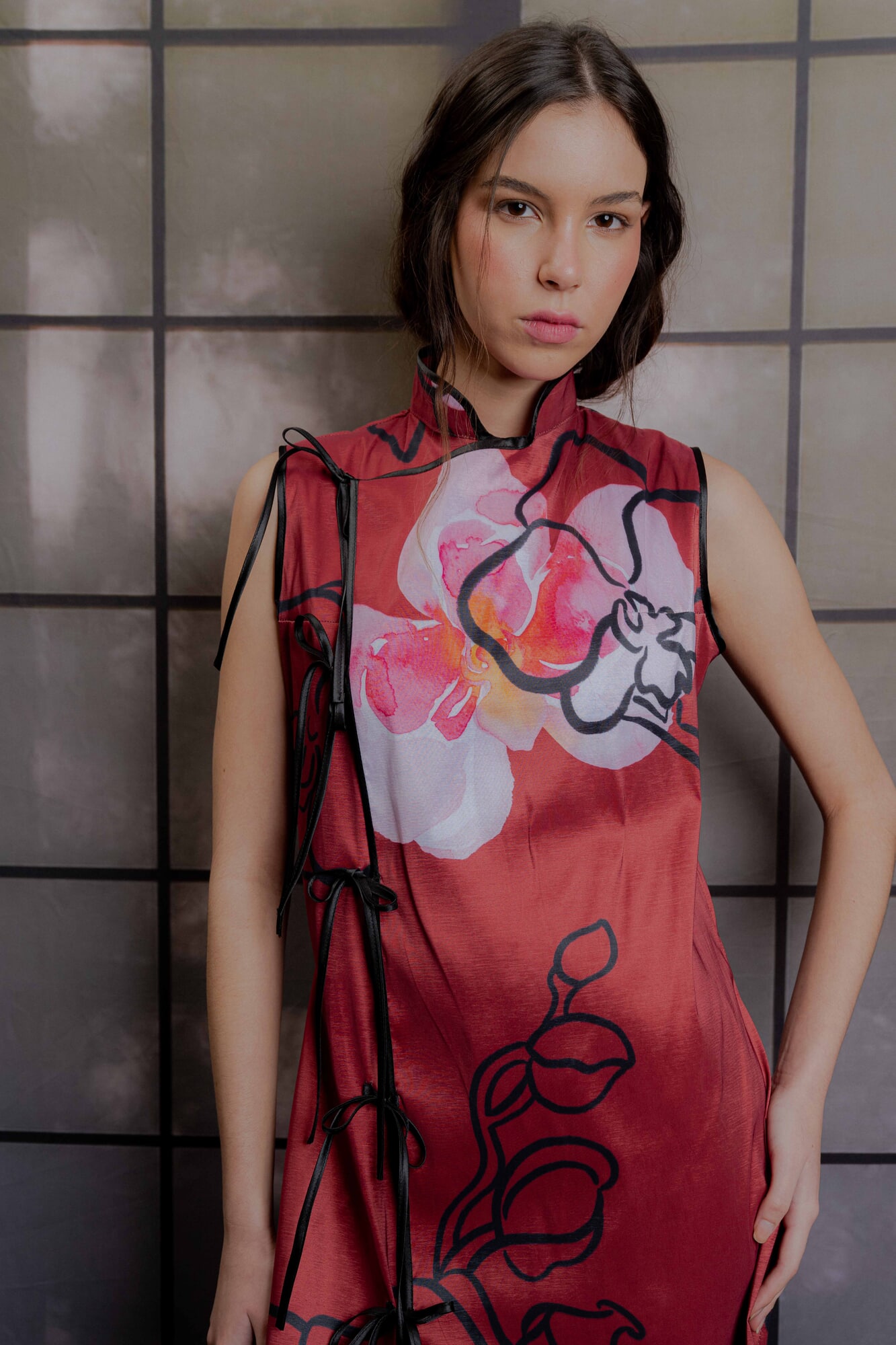 Vestido Lisa Tafeta