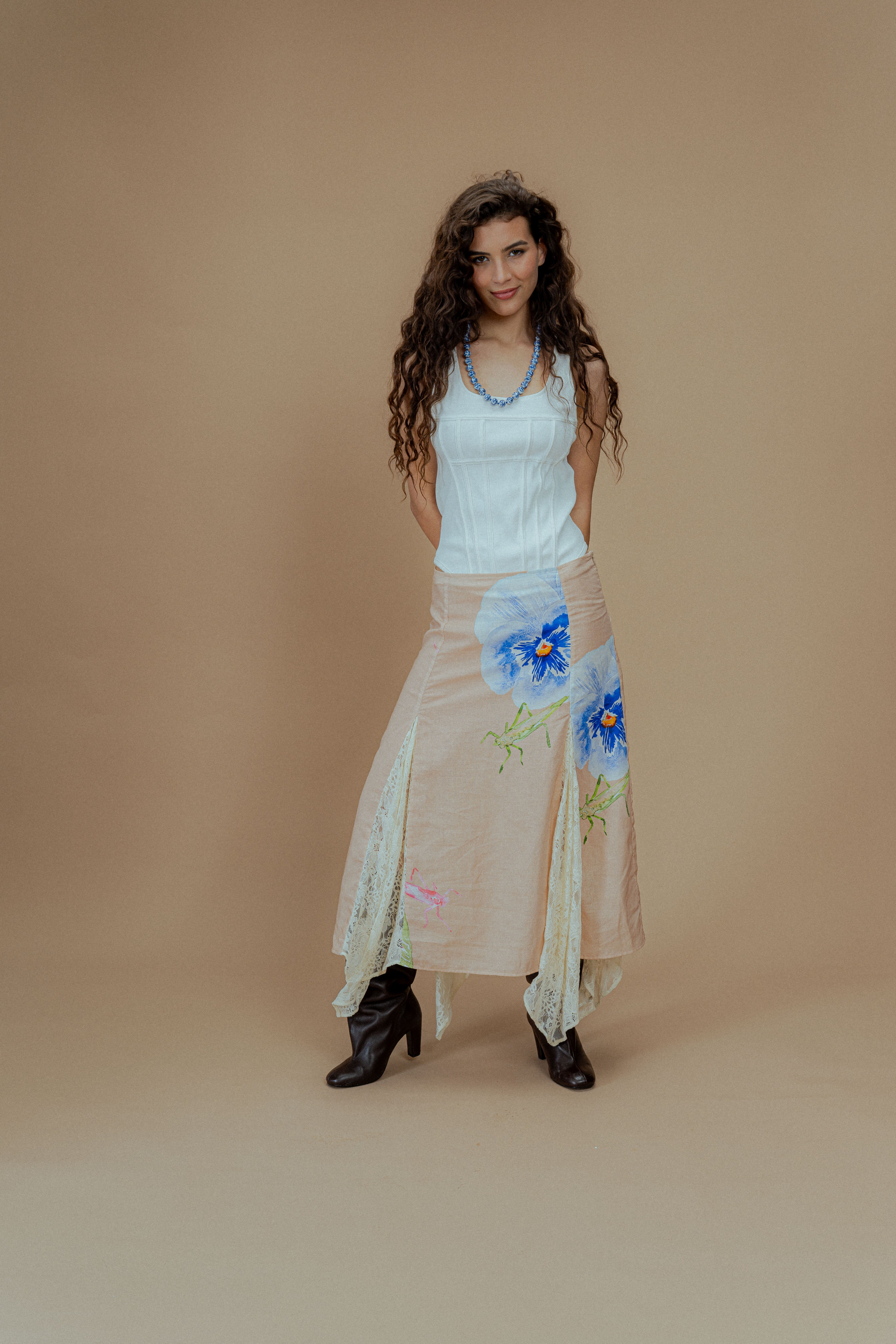 Falda Gipsy Lino