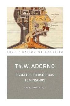 ESCRITOS FILOSÓFICOS TEMPRANOS. O.C. 1