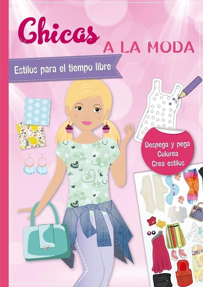 PEGATINAS. CHICAS A LA MODA (Nuevo)