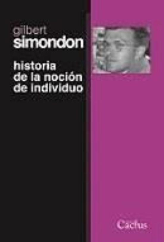 HISTORIA DE LA NOCIÓN DE INDIVIDUO (Nuevo)