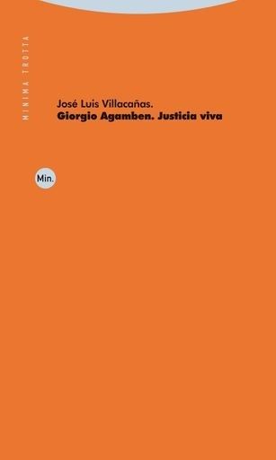 GIORGIO AGAMBEN, JUSTICIA VIVA