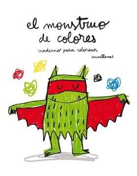 MONSTRUO DE COLORES COLOREAR