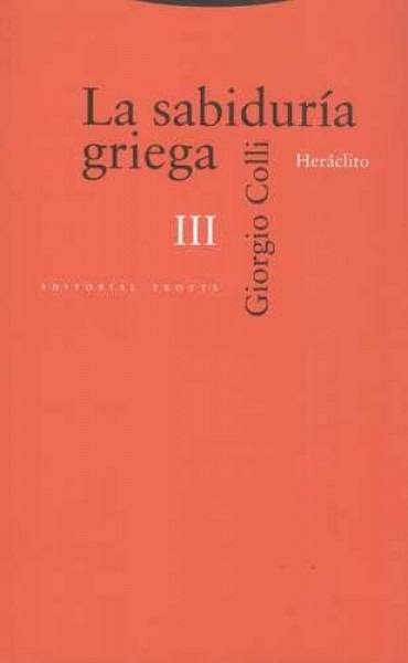 LA SABIDURIA GRIEGA III