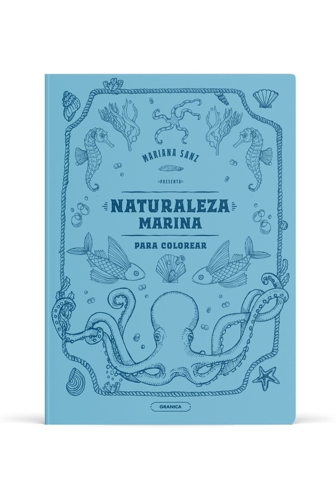 NATURALEZA MARINA PARA COLOREAR