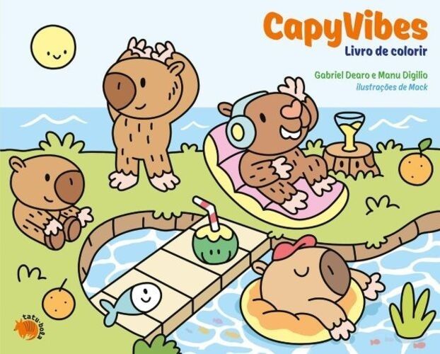 CAPIVIBES. LIBRO PARA COLOREAR