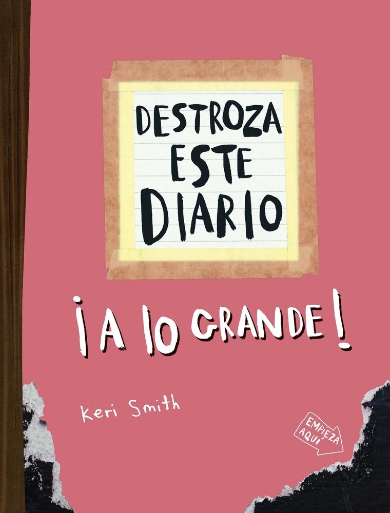 DESTROZA ESTE DIARIO. A LO GRANDE - NARANJA FLÚO