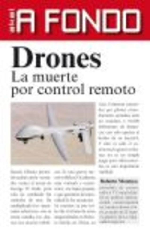 DRONES. LA MUERTE POR CONTROL REMOTO