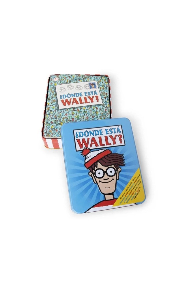 ¿DÓNDE ESTÁ WALLY? 5 TÍTULOS - CAJA DE METAL