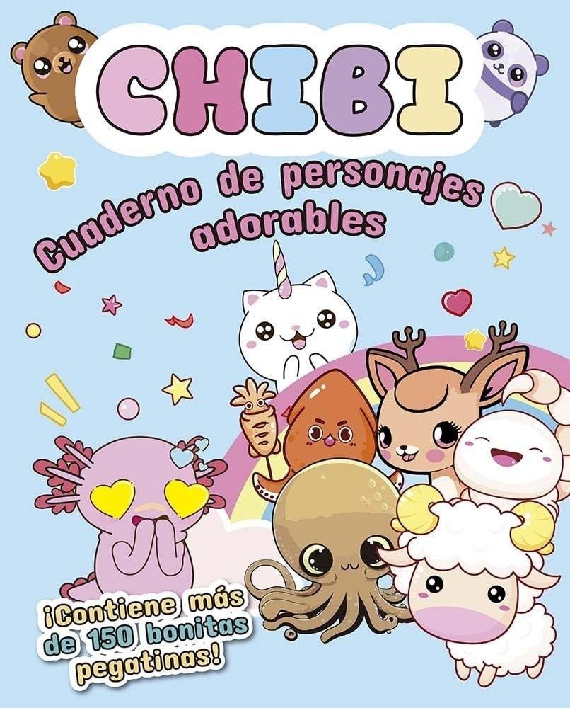 CHIBI CUADERNOS DE PERSONAJES ADORABLES