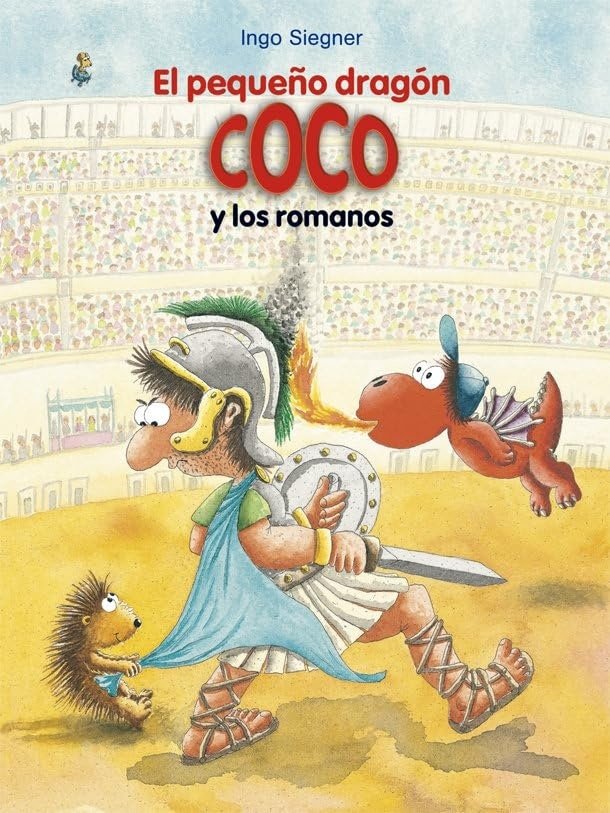 El pequeño dragon coco y los romanos