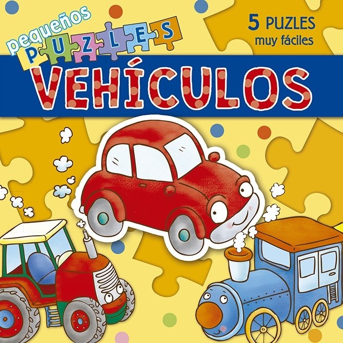 PEQUEÑOS PUZLES. VEHICULOS (Nuevo)