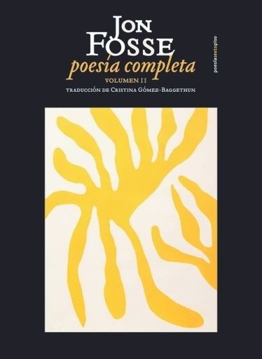 POESIA COMPLETA II FOSSE (Nuevo)