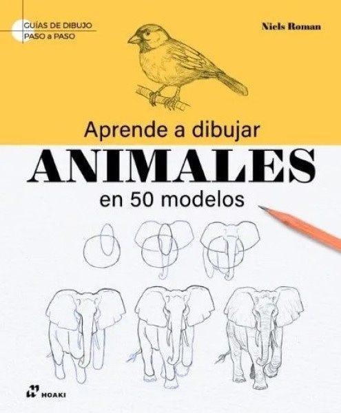APRENDE A DIBUJAR ANIMALES EN 50 MODELOS (Nuevo)