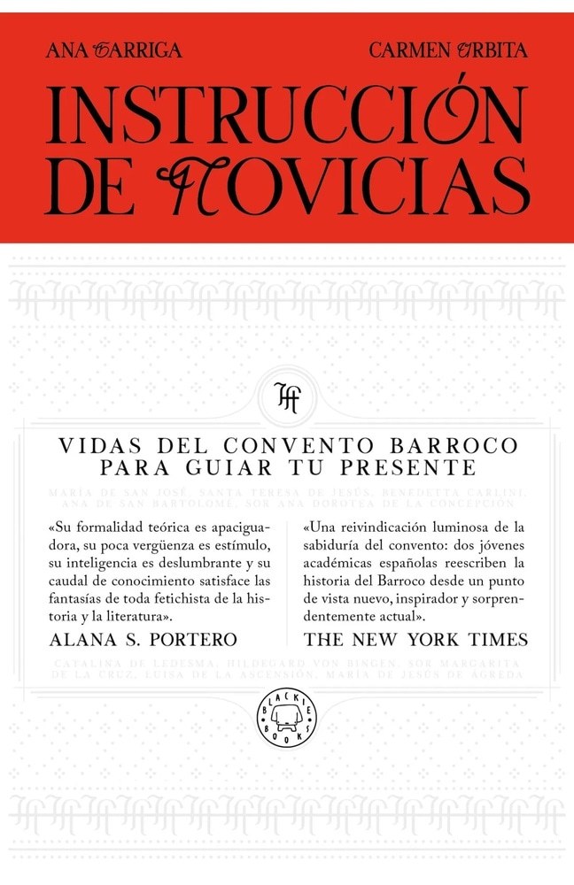 INSTRUCCION DE NOVICIAS