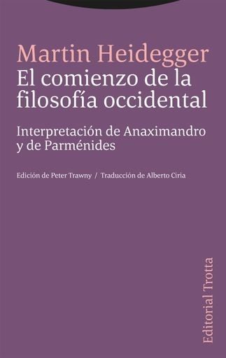 COMIENZO DE LA FILOSOSFIA OCCIDENTAL