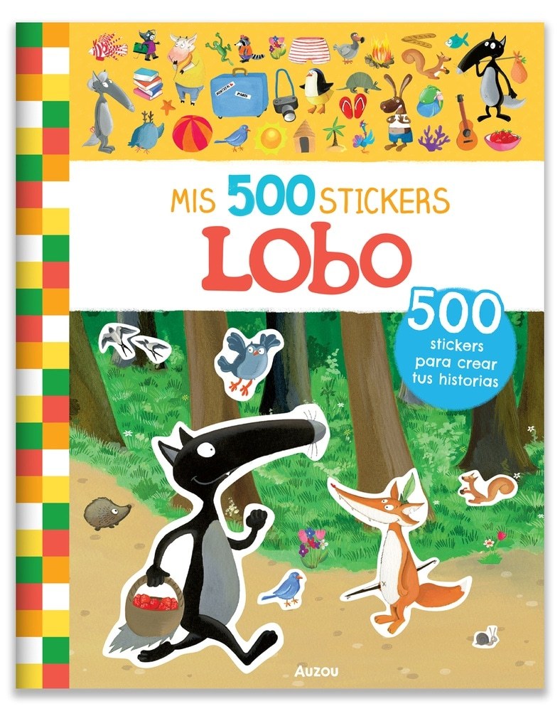 Mis 500 stickers - lobo