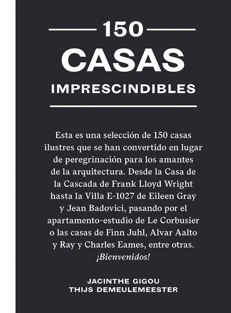 150 CASAS IMPRESCINDIBLES