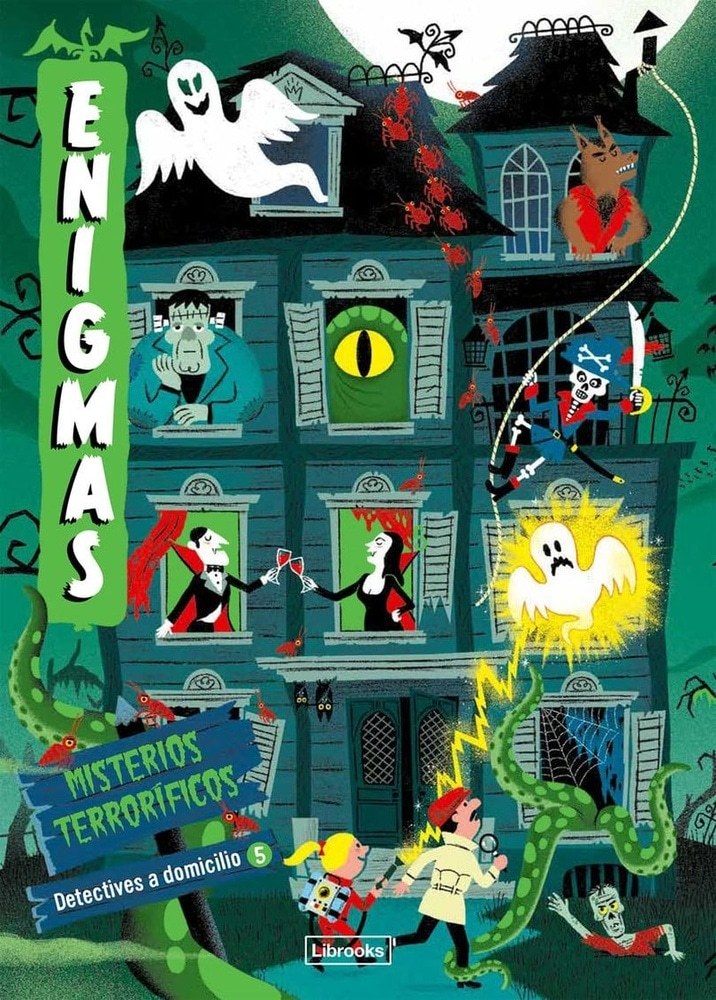 ENIGMAS: DETECTIVES A DOMICILIO 5: MISTERIOS TERRORÍFICOS (Nuevo)
