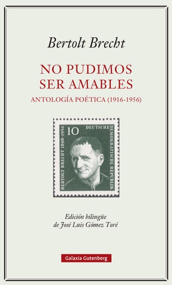 No pudimos ser amables - Antología Poética