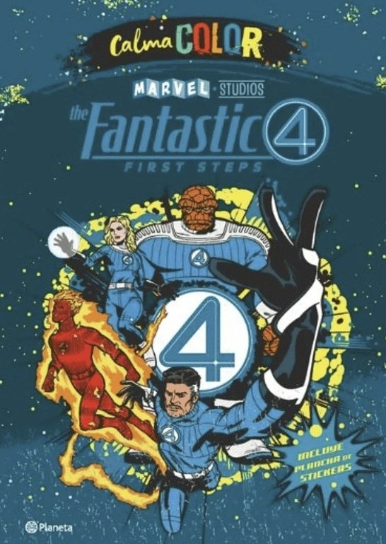 CALMA COLOR . LOS CUATRO FANTASTICOS