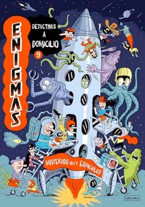 ENIGMAS DETECTIVES A DOMICILIO 9 MISTERIOS MUY ESPACIALES (Nuevo)