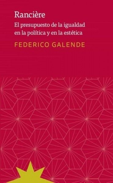 RANCIÈRE. EL PRESUPUESTO DE LA IGUALDAD