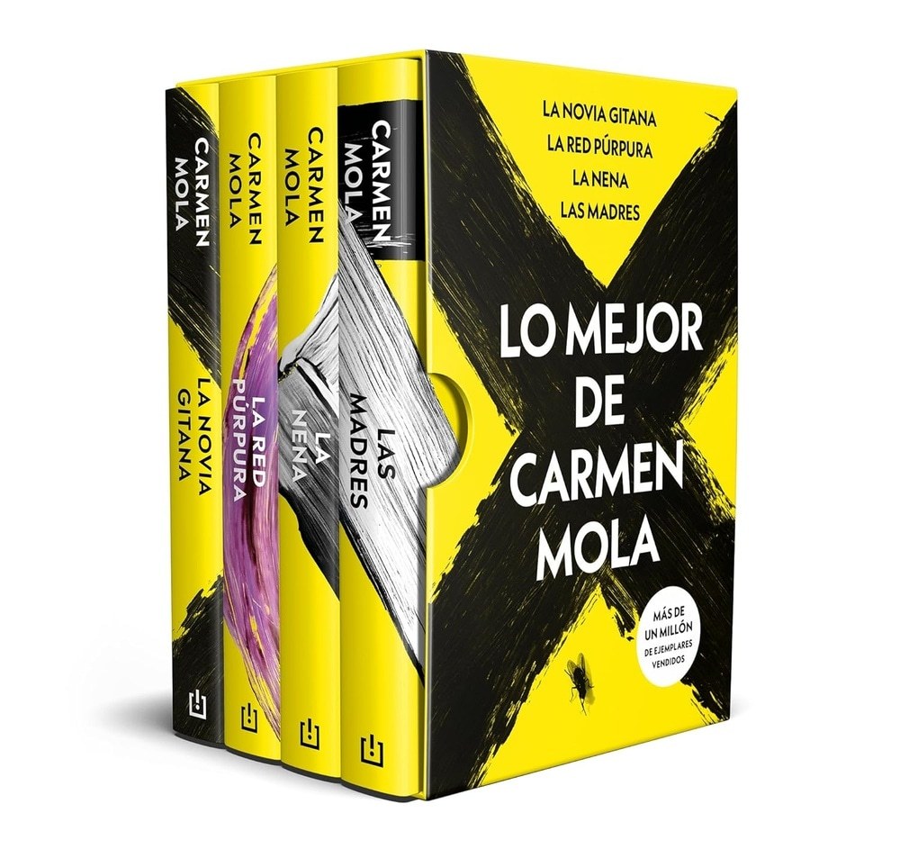 ESTUCHE TETRALOGIA LA NOVIA GITANA