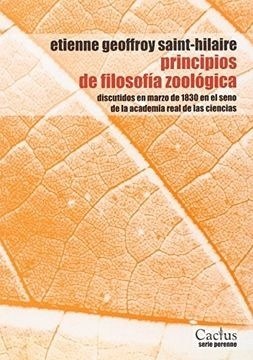 PRINCIPIOS DE FILOSOFÍA ZOOLÓGICA
